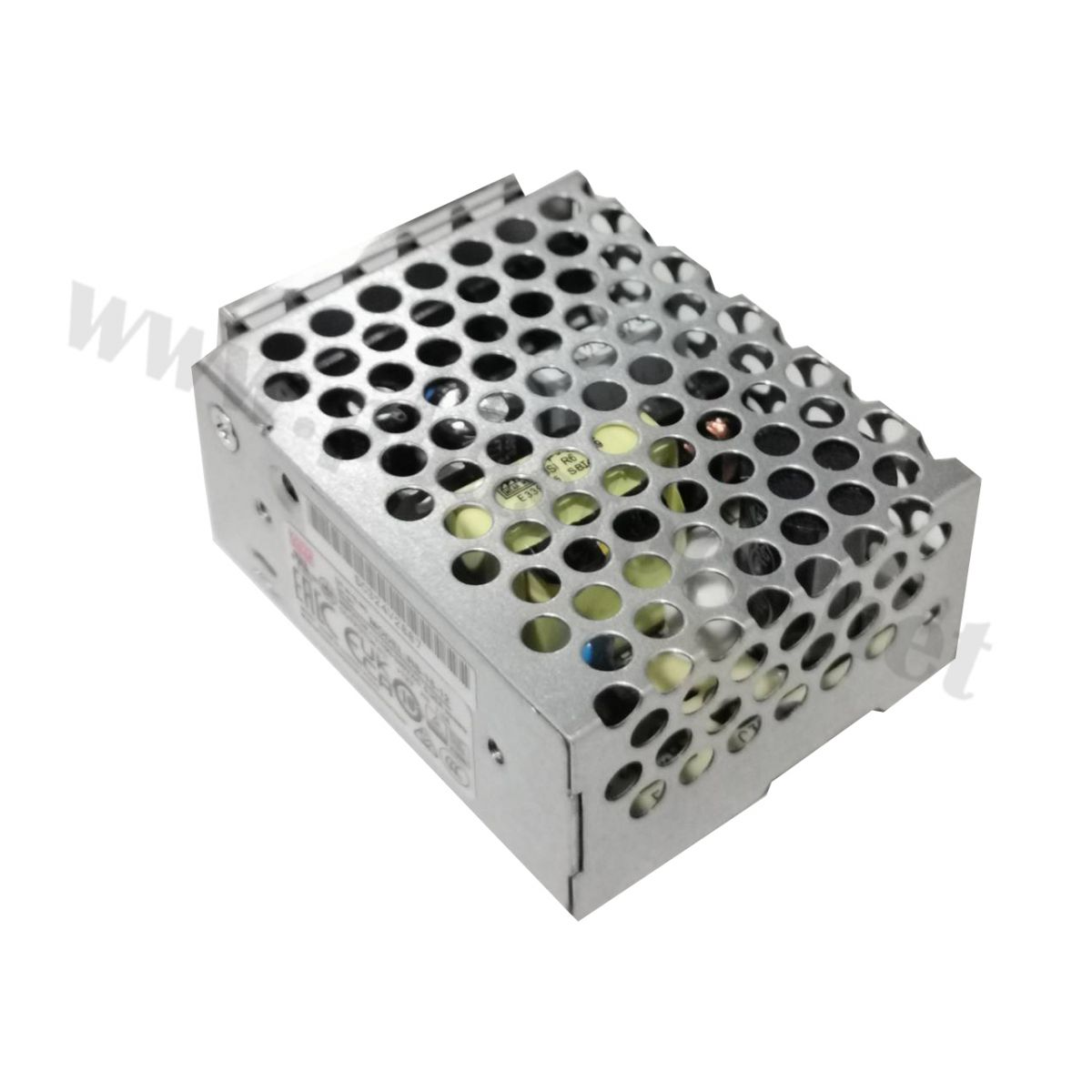 Alimentatore Switching RS-15-12 – 15W 1.3A 12V, Convertitore AC-DC Con Protezioni E Alta Efficienza (72-82%)