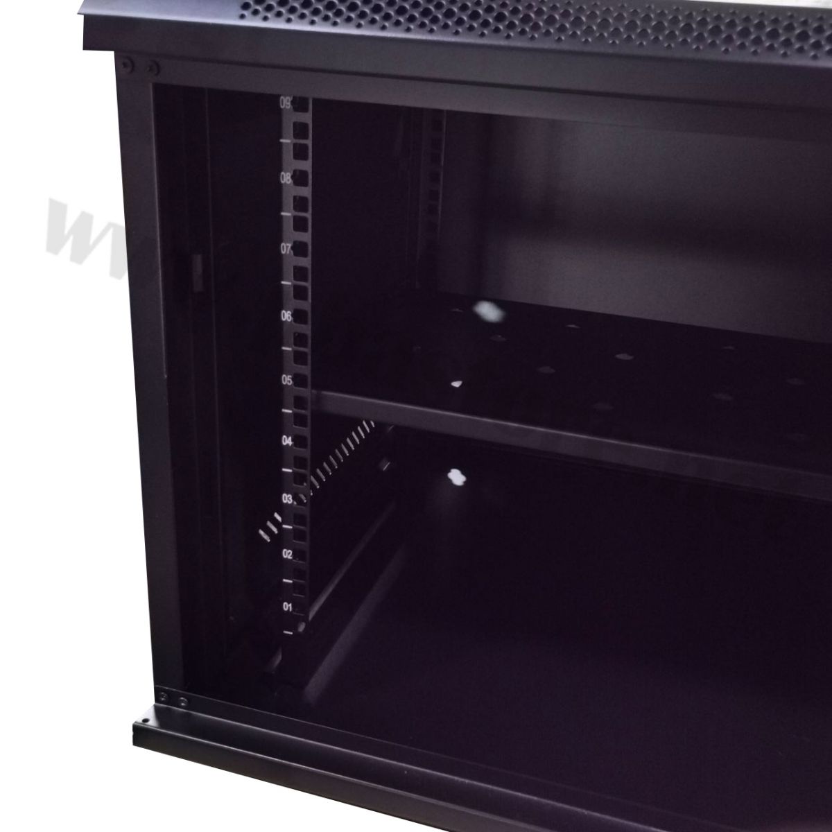 ตู้ RACK HYPERLINK ขนาด 9U ลึก 60 CM สีดำ รุ่น 9U-P60 ขนาด ...