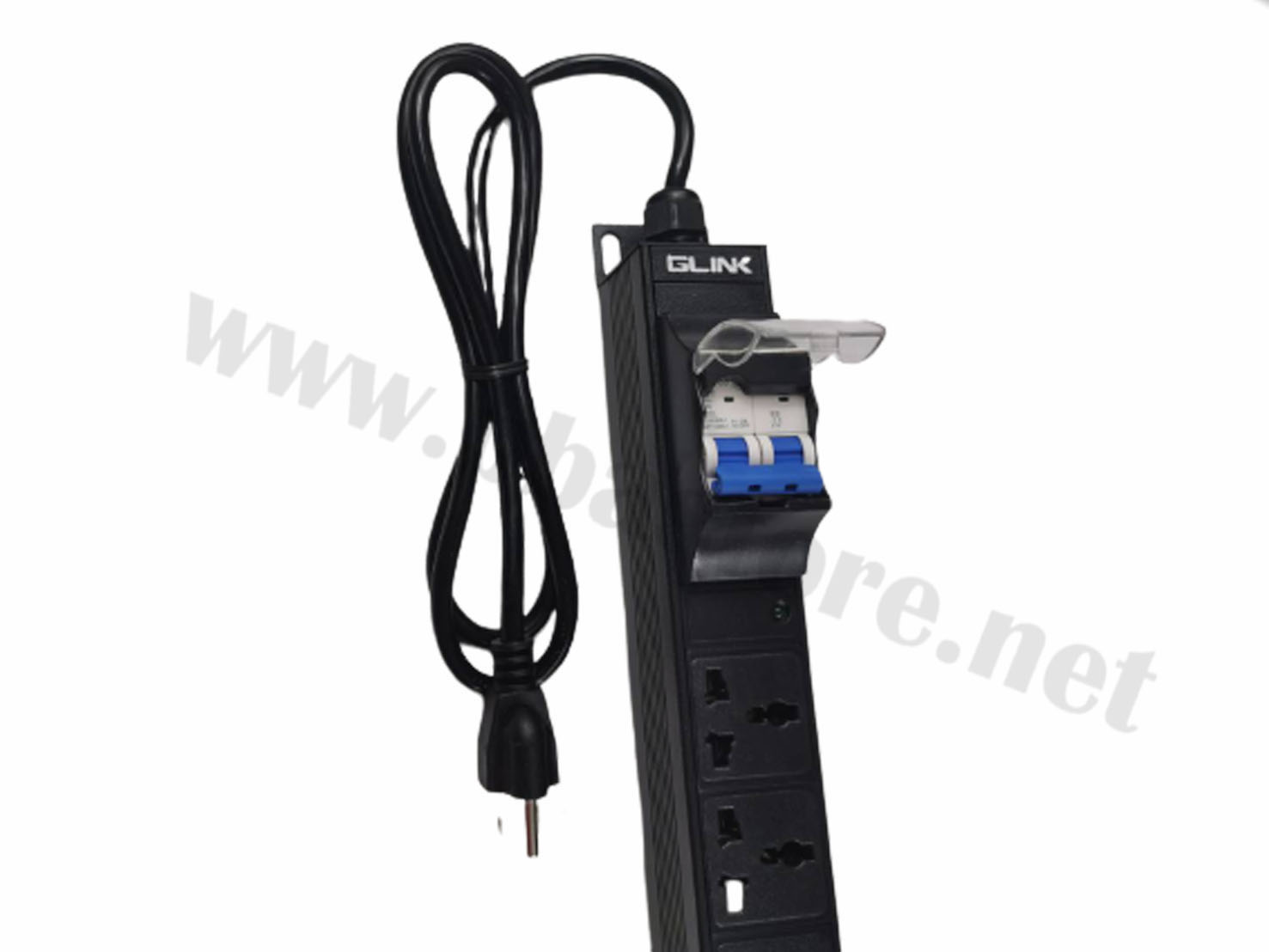 ปลั๊ก Rack 12 ช่อง Glink รุ่น PDU-06 สำหรับติดตั้งในตู้แร็ค เป็นปลั๊กไฟ ...